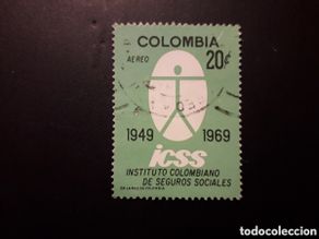 Selos: COLOMBIA YVERT A-498 SERIE COMPLETA USADA 1969 SEGUROS SOCIALES PEDIDO MÍNIMO 3€
